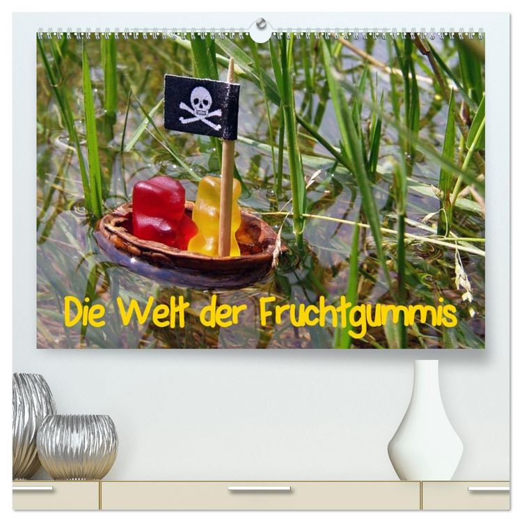 Produktbild: Die Welt der Fruchtgummis (hochwertiger Premium Wandkalender 2026 DIN A2 quer), Kunstdruck in Hochglanz