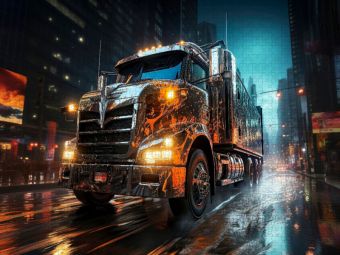 Produktbild: CALVENDO Puzzle Trucks | 2000 Teile Lege-Gr&ouml;&szlig;e 90x67cm Foto-Puzzle f&uuml;r gl&uuml;ckliche Stunden