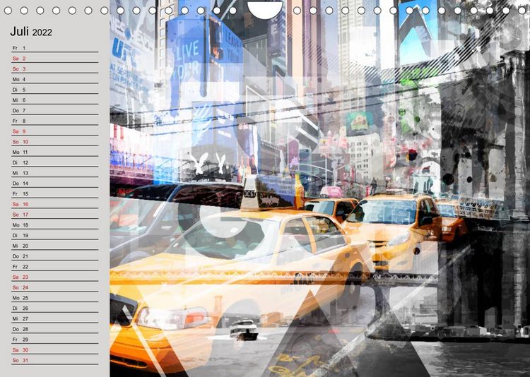 Produktbild: STADTSZENEN Modern und dekorativ (Wandkalender 2022 DIN A4 quer)