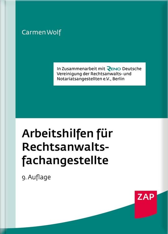 Produktbild: Arbeitshilfen f&uuml;r Rechtsanwaltsfachangestellte