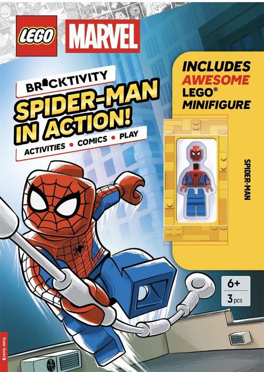 Produktbild: LEGO&reg; MARVEL: Spider-Man in Action (with Spider-Man minifigure)