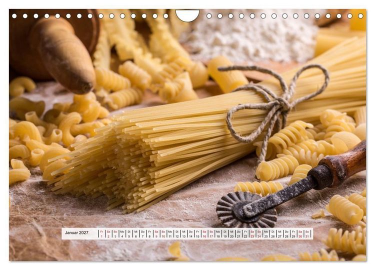 Produktbild: Mediterrane K&uuml;che - Gesund & Lecker (Wandkalender 2027 DIN A4 quer), CALVENDO Monatskalender