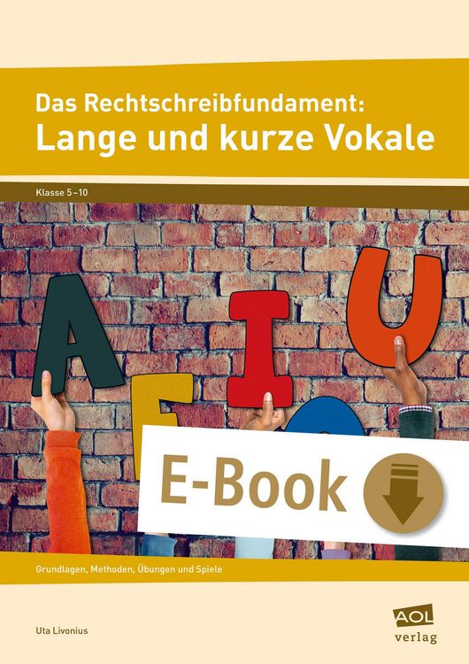 Produktbild: Das Rechtschreibfundament: Lange und kurze Vokale