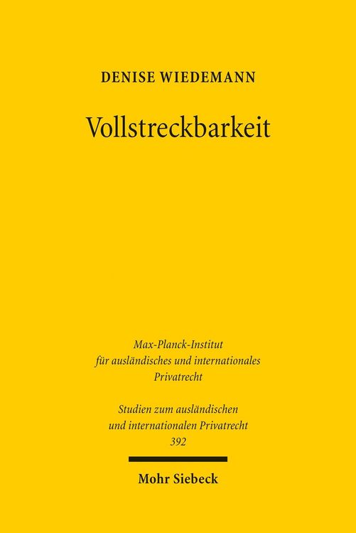 Produktbild: Vollstreckbarkeit