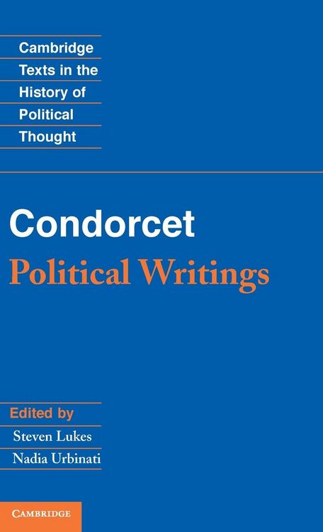 Produktbild: Condorcet: Political Writings