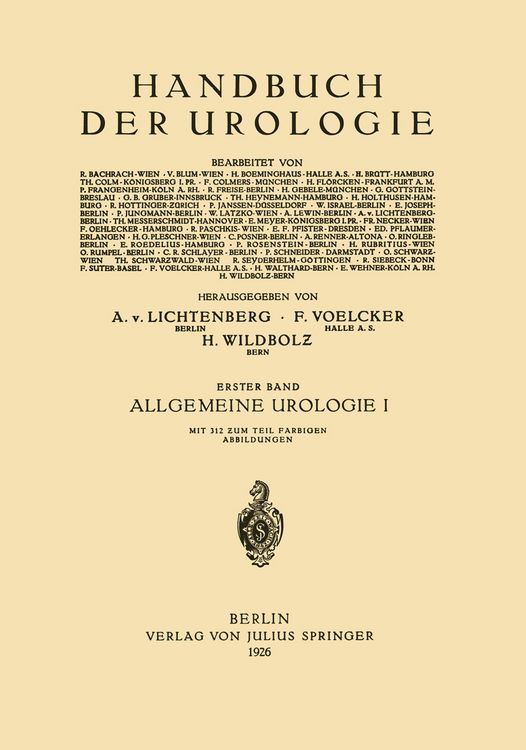 Produktbild: Allgemeine Urologie