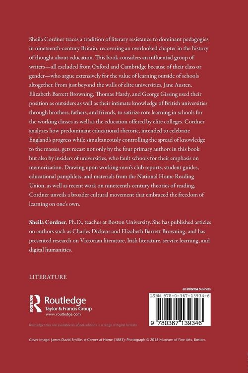 Produktbild: Education in Nineteenth-Century British Literature