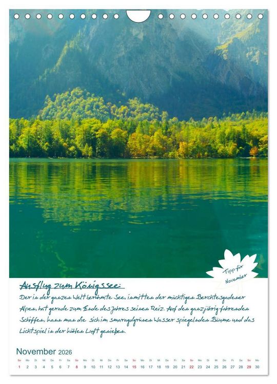 Produktbild: Dahoam erleben! Einmalige Wander-und Naturerlebnisse in Oberbayern (Wandkalender 2026 DIN A4 hoch), CALVENDO Monatskalender