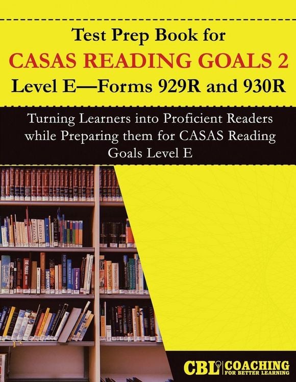 Produktbild: Test Prep Book for CASAS Reading Goals 2 Level E-Forms 929R and 930R
