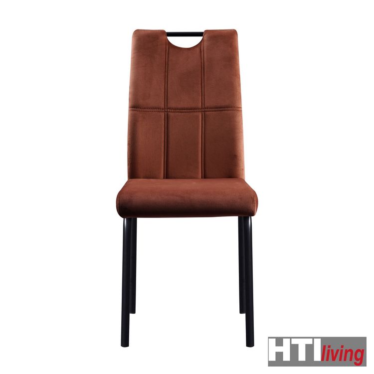 Produktbild: HTI-Living Stuhl Denton Velvet braun Stuhl Denton Velvet braun