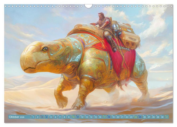 Produktbild: Science Fiction - Originelle Welten (Wandkalender 2026 DIN A3 quer), CALVENDO Monatskalender