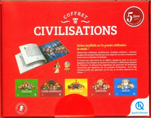Produktbild: Civilisations : coffret 5 livres