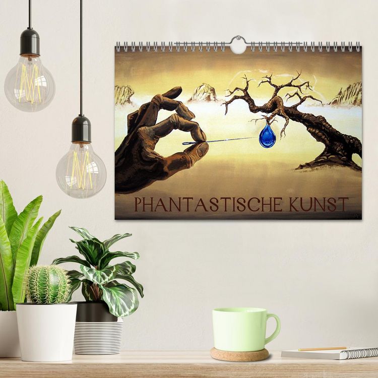 Produktbild: Phantastische Kunst (Wandkalender 2026 DIN A4 quer), CALVENDO Monatskalender