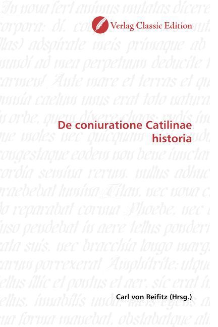 Produktbild: Coniuratione Catilinae historia