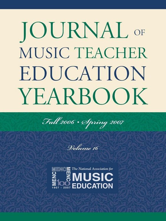 Produktbild: Journal of Music Teacher Education Yearbook