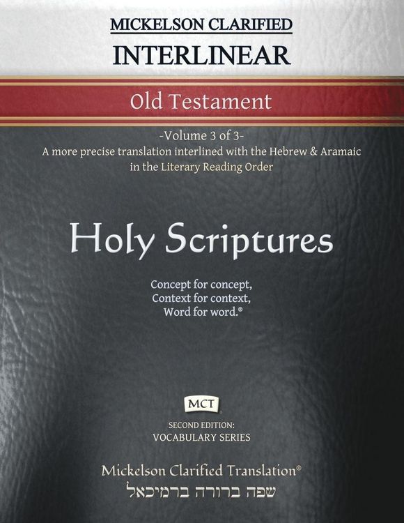 Produktbild: Mickelson Clarified Interlinear Old Testament, MCT