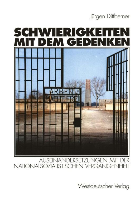 Produktbild: Schwierigkeiten mit dem Gedenken