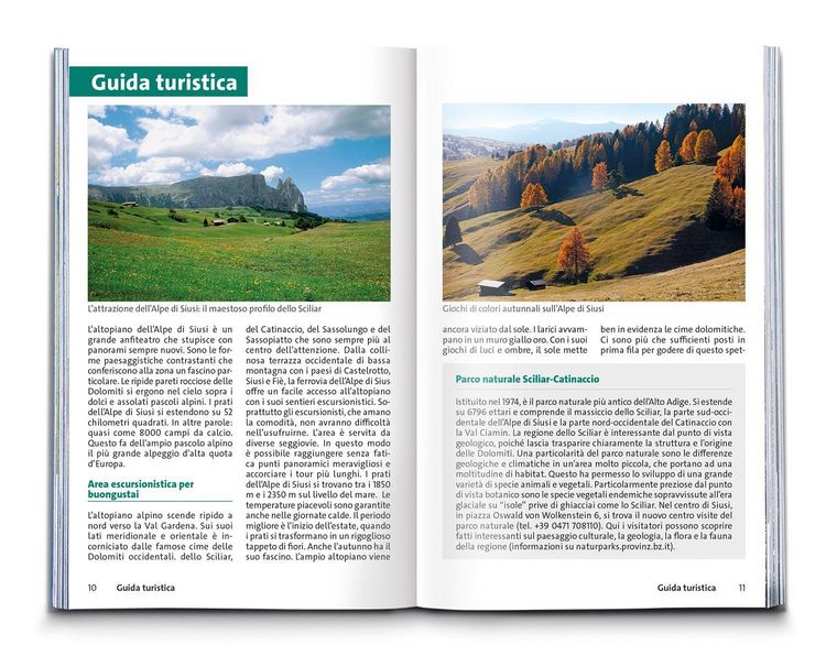 Produktbild: KOMPASS guida escursionistica Alpe di Siusi, Sassolungo, Sciliar, Val di Tires, 35 itinerari