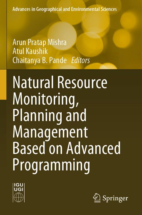 Produktbild: Natural Resource Monitoring, Planning and Management Based on Advanced Programming