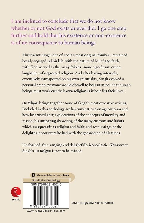 Produktbild: On Religion