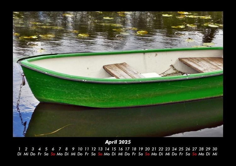 Produktbild: Bootskalender 2025 Fotokalender DIN A3
