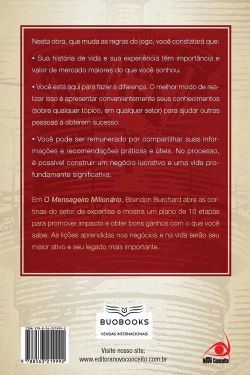 Produktbild: O Mensageiro Milionário