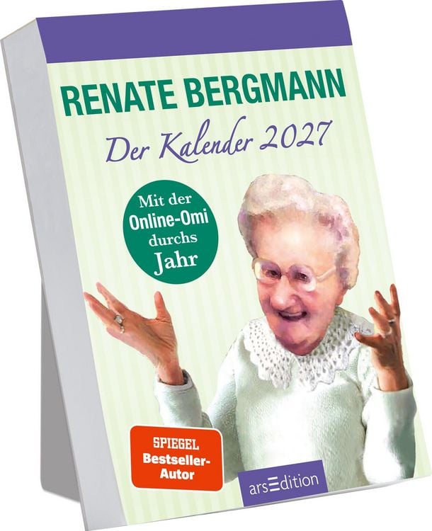 Produktbild: Abrei&szlig;kalender Renate Bergmann - Der Kalender 2027