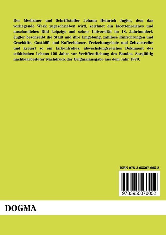 Produktbild: Leipzig und seine Universit&auml;t vor hundert Jahren