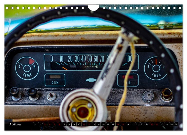 Produktbild: Memories of American Cars (Wandkalender 2026 DIN A4 quer), CALVENDO Monatskalender