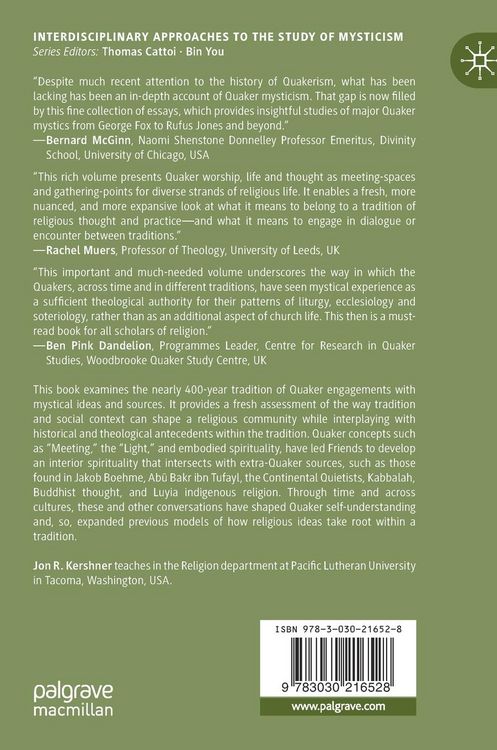 Produktbild: Quakers and Mysticism