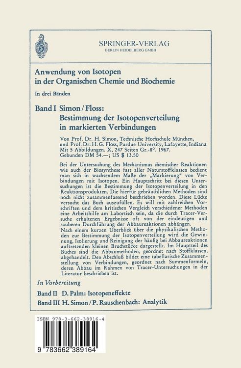 Produktbild: Stoffwechsel der isoliert perfundierten Leber