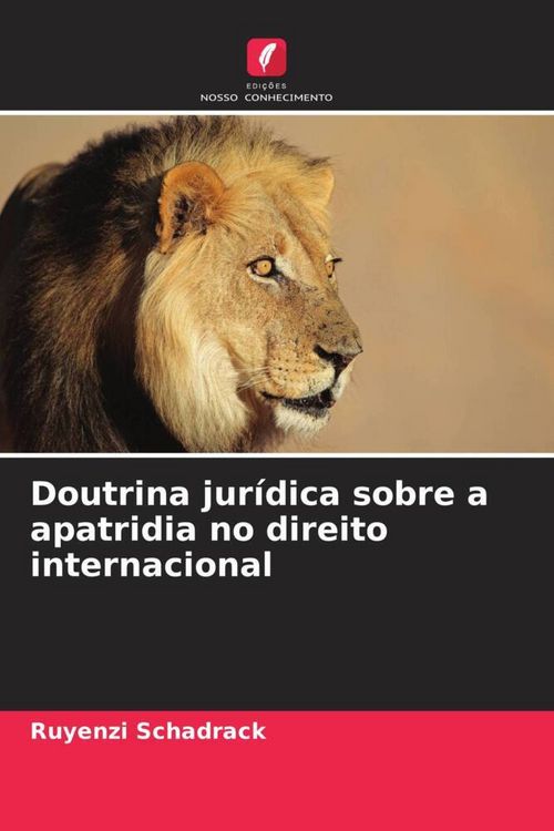 Produktbild: Doutrina jur&iacute;dica sobre a apatridia no direito internacional