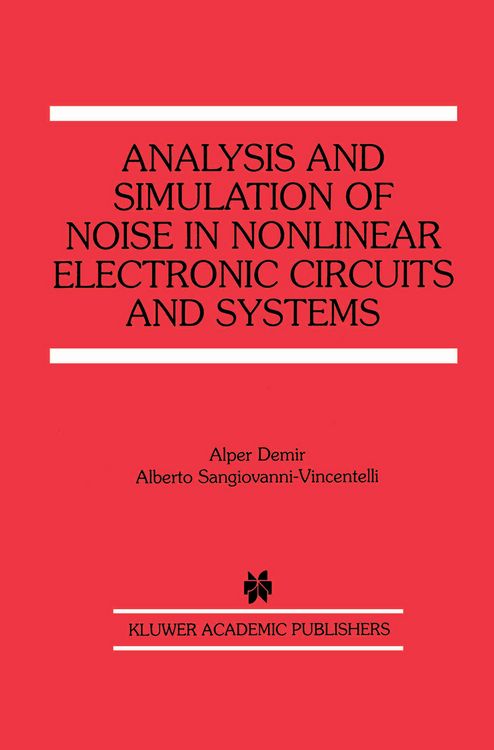 Produktbild: Analysis and Simulation of Noise in Nonlinear Electronic Circuits and Systems
