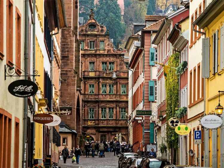 Produktbild: CALVENDO Puzzle Heidelberg-Altstadt - Haus Ritter | 1000 Teile Lege-Gr&ouml;&szlig;e 64x48cm Foto-Puzzle f&uuml;r gl&uuml;ckliche Stunden