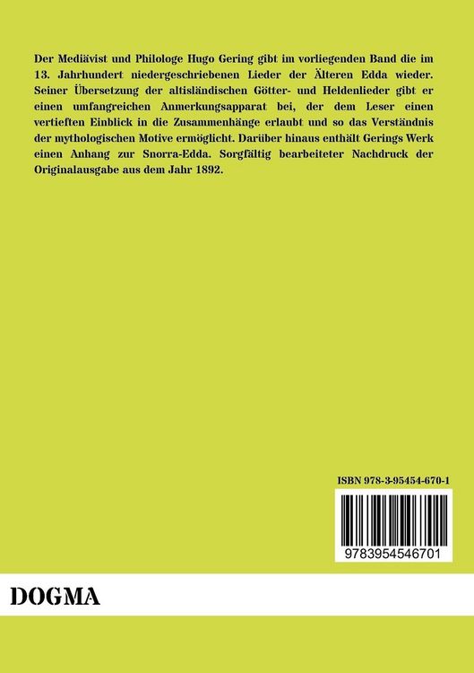 Produktbild: Die Edda