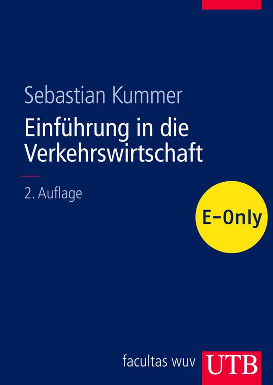 Produktbild: Einf&uuml;hrung in die Verkehrswirtschaft