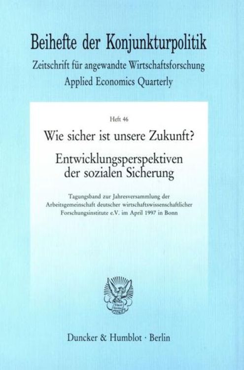 Produktbild: Wie sicher ist unsere Zukunft?