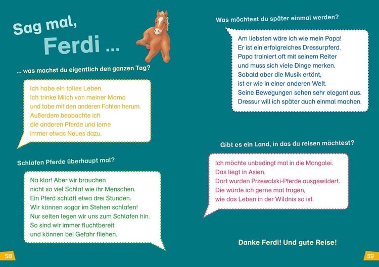 Produktbild: WAS IST WAS Erstes Lesen Band 7. Pferde und Ponys