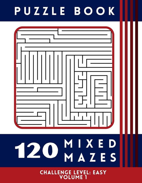 Produktbild: 120 Mixed Mazes - Easy Volume 1