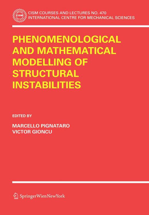 Produktbild: Phenomenological and Mathematical Modelling of Structural Instabilities