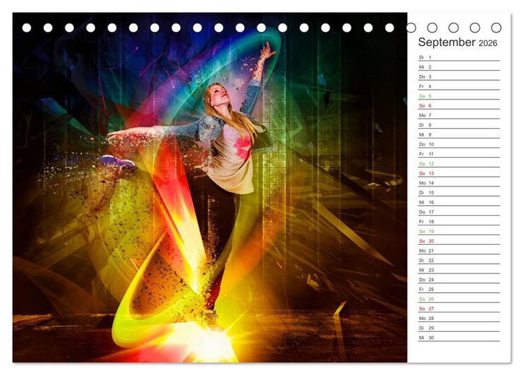 Produktbild: HipHopDance (Tischkalender 2026 DIN A5 quer), CALVENDO Monatskalender