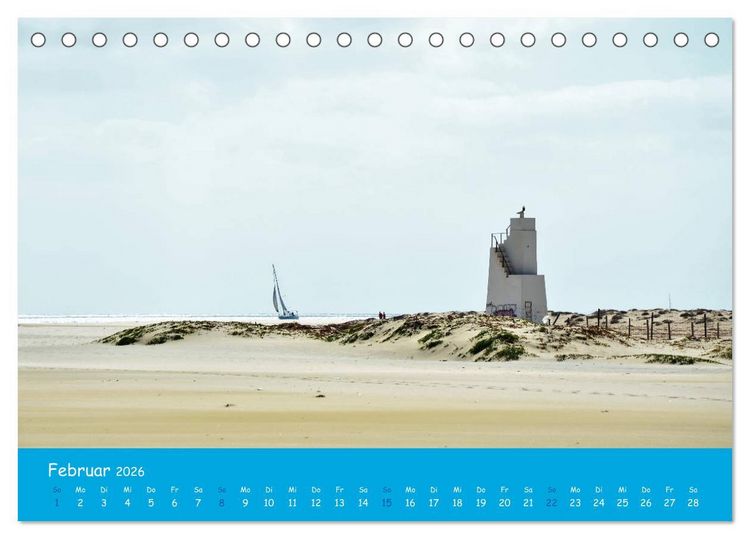 Produktbild: Cabo verde Inselgefl&uuml;ster - Ilha do Sal (Tischkalender 2026 DIN A5 quer), CALVENDO Monatskalender