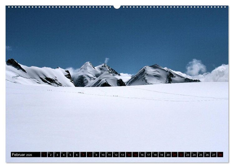 Produktbild: Monte Rosa Classic - Die klassische Tour um das Monte Rosa Massiv (Wandkalender 2026 DIN A2 quer), CALVENDO Monatskalender