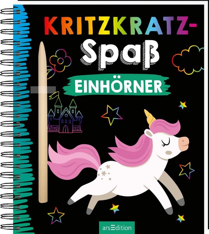 Produktbild: Kritzkratz-Spa&szlig; Einh&ouml;rner