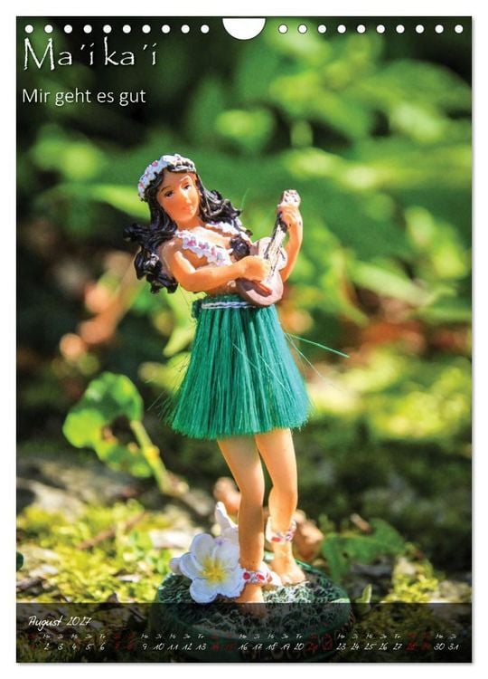 Produktbild: Hula Dancer - Hawaiianische Weisheiten (Wandkalender 2027 DIN A4 hoch), CALVENDO Monatskalender