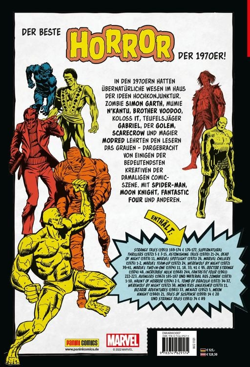 Produktbild: Marvel Horror Classic Collection