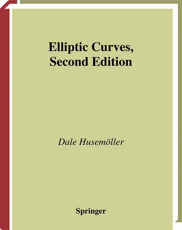 Produktbild: Elliptic Curves