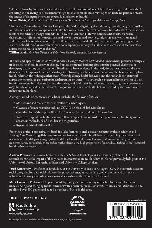 Produktbild: Health Behavior Change