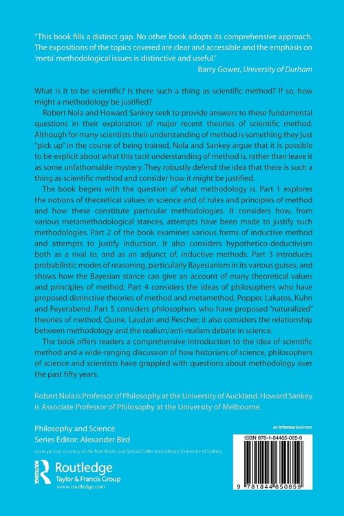 Produktbild: Theories of Scientific Method
