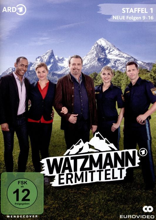 Produktbild: Watzmann ermittelt - Staffel 1: Neue Folgen 9-16 [2 DVDs]